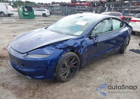 2024 Tesla Model 3 Performance All-Wheel Drive from USA, damaged, VIN 5YJ3E1ET1RF826393